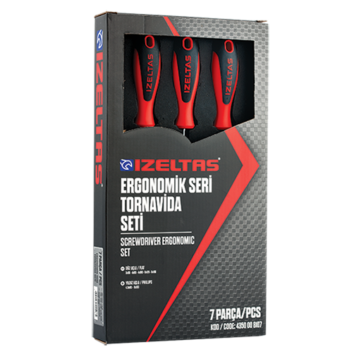 ERGONOMİK SERİ TORNAVİDA SETİ (7 PARÇA)