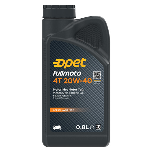 FULLMOTO 4T 20W-40 (PLS, 0,8L)
