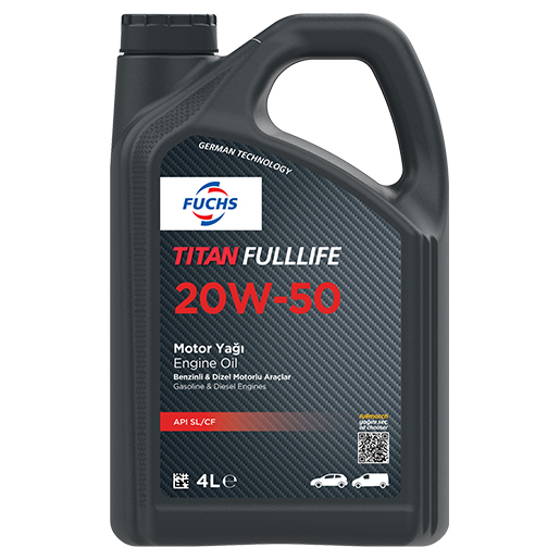 TITAN FULLLIFE 20W-50 (PLS, 4L)