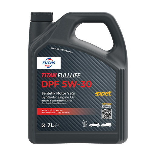 TITAN FULLLIFE DPF 5W-30 (PLS, 7L)