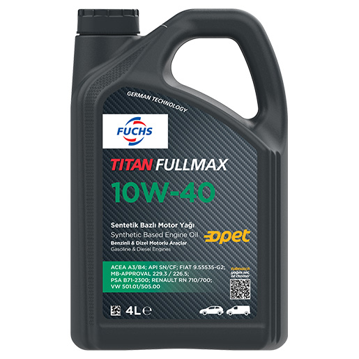 TITAN FULLMAX 10W-40 (PLS, 4L)
