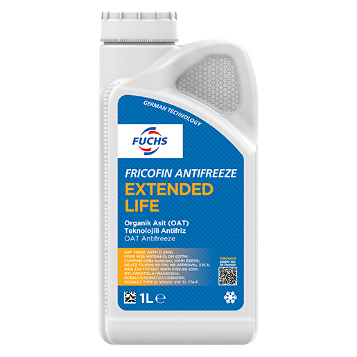 FRICOFIN EXTENDED LIFE ANTIFREEZE(PLS,1L