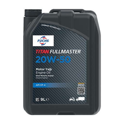TITAN FULLMASTER 20W-50 (PLS, 9L)